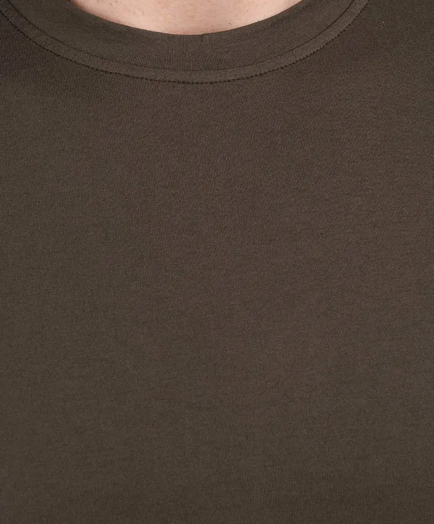 CAPOBIANCO KHAKI TSHIRT