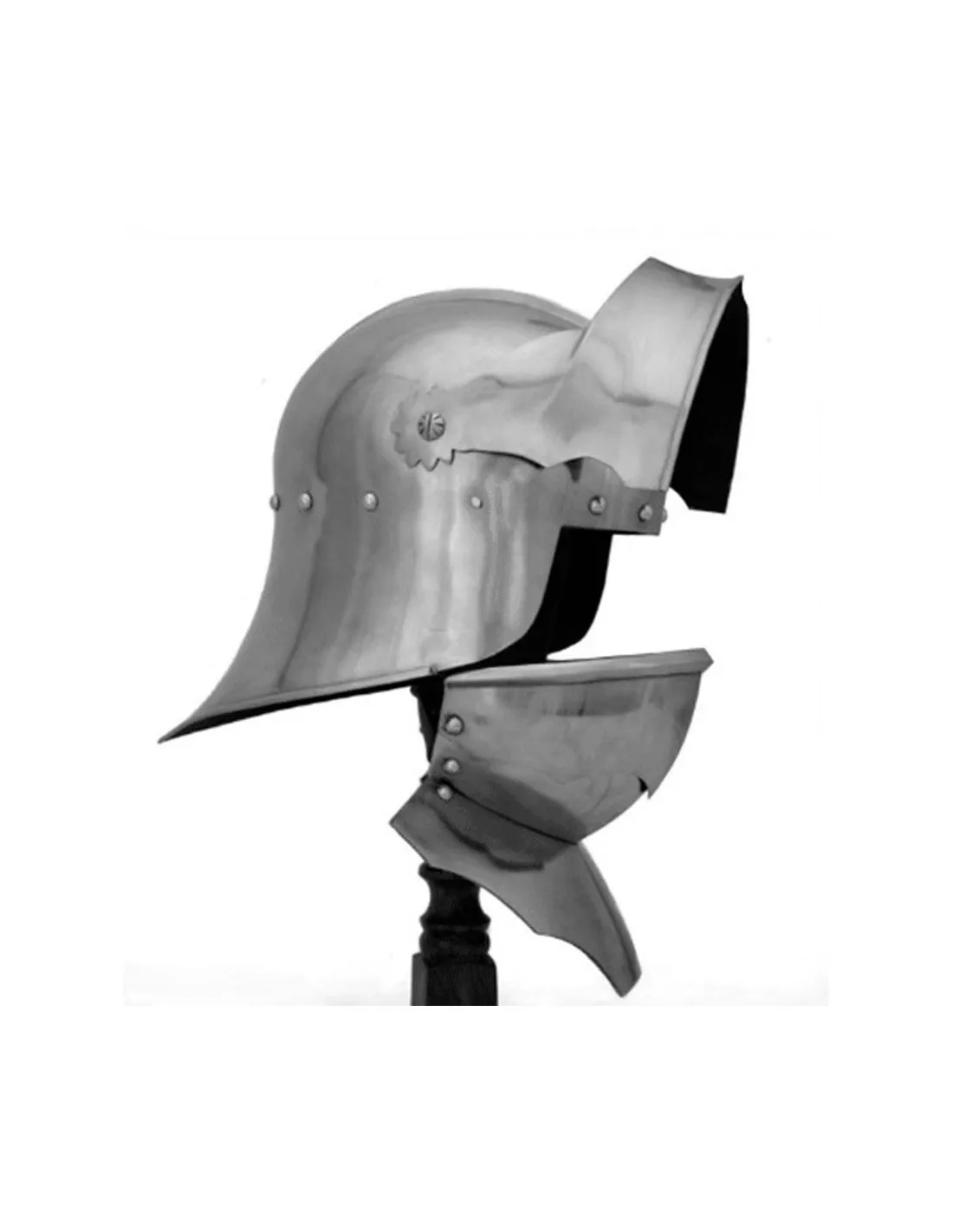 Casco Gótico Alemán Sallet con Barbote