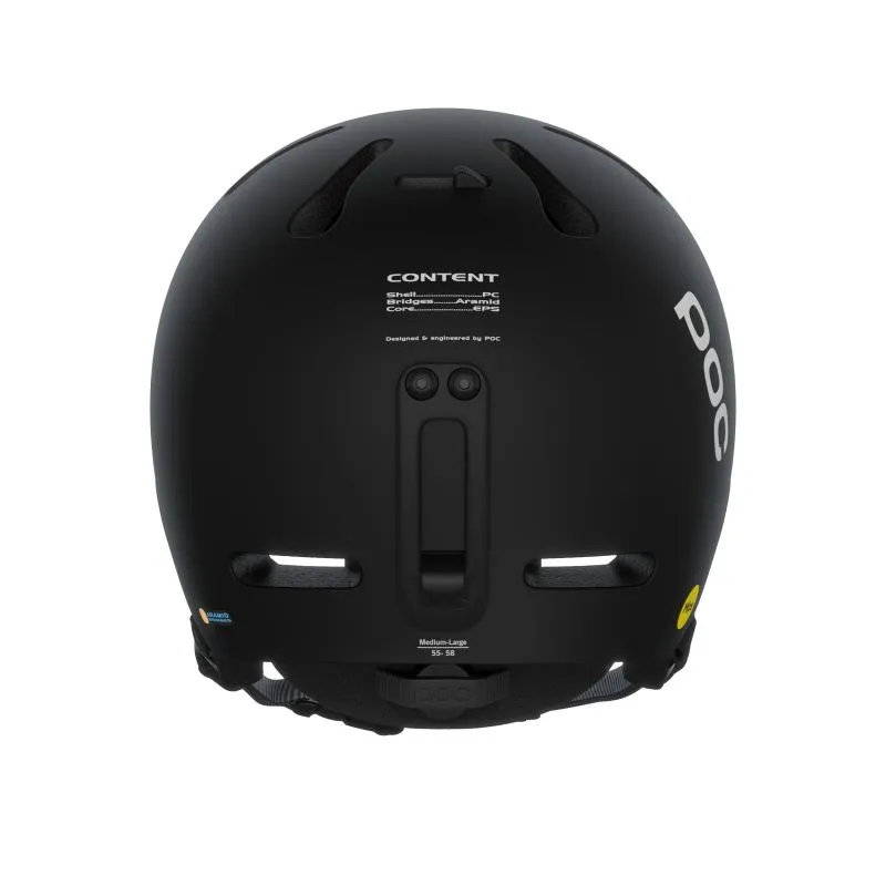 Casco POC Fornix Mips (Negro uranio mate)
