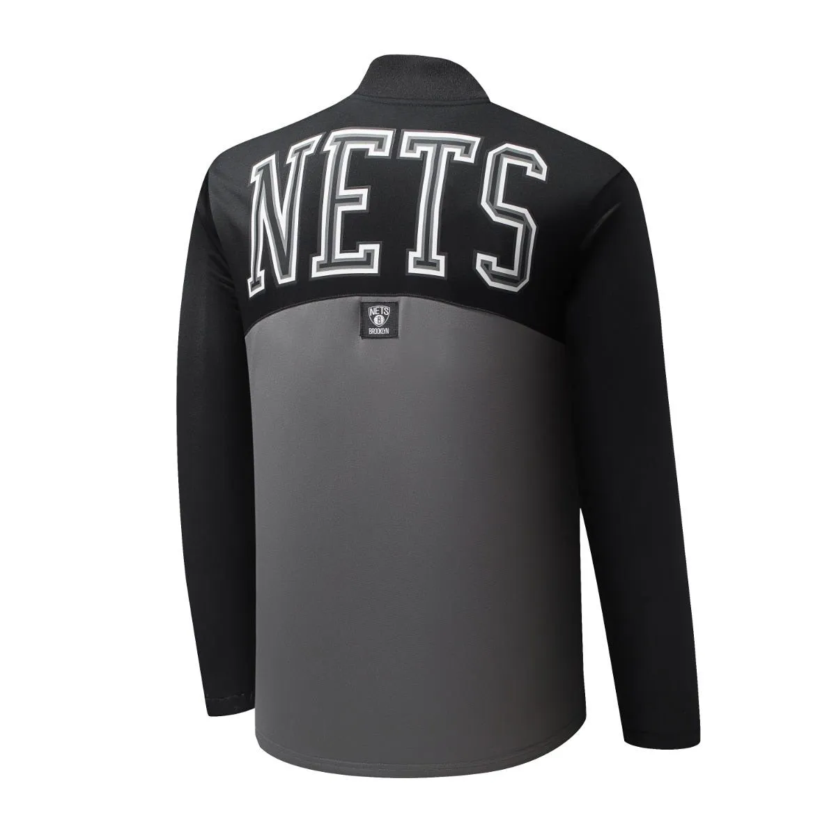 Chaqueta Básquetbol Hombre NBA Brooklyn Nets Gris/Negra