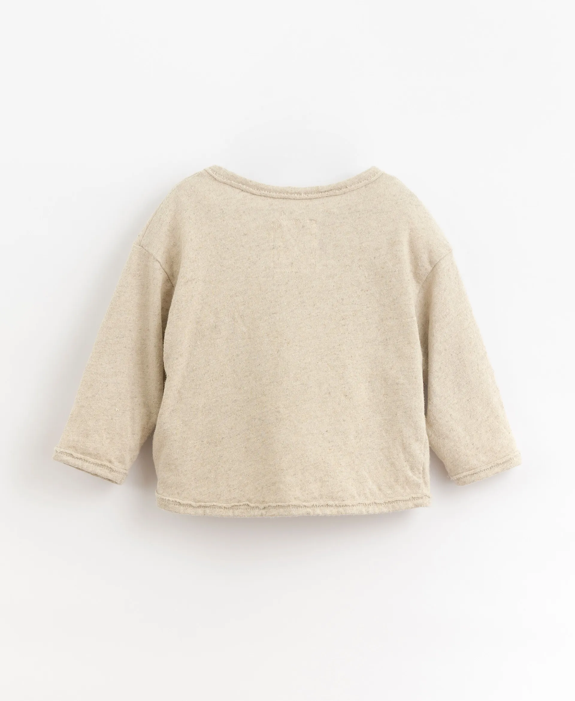Chaqueta con abertura de botones de coco | Organic Care