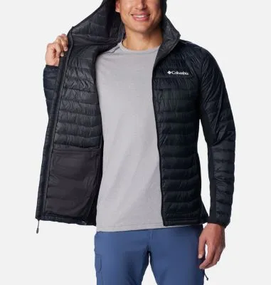 Chaqueta híbrida con capucha Powder Pass™ para hombre