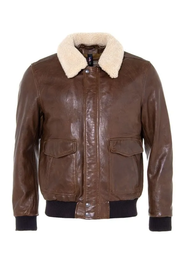 Chaqueta Hombre Daytona Corsair Fur Sheep Petrol Bison
