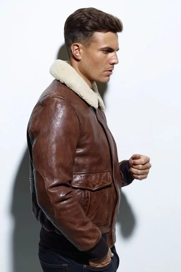 Chaqueta Hombre Daytona Corsair Fur Sheep Petrol Bison
