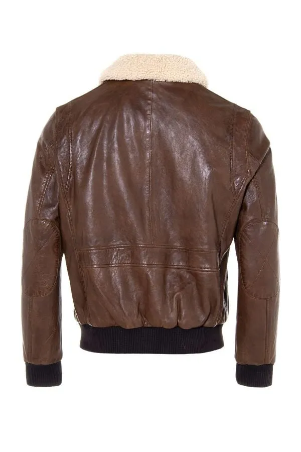 Chaqueta Hombre Daytona Corsair Fur Sheep Petrol Bison