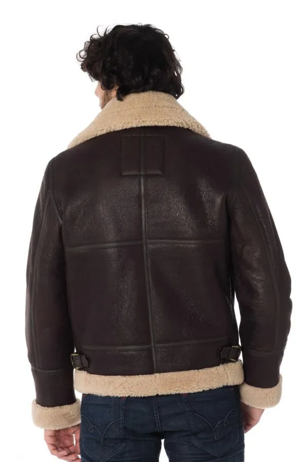 Chaqueta Hombre Schott Lc1259 Cordovan/Cafe