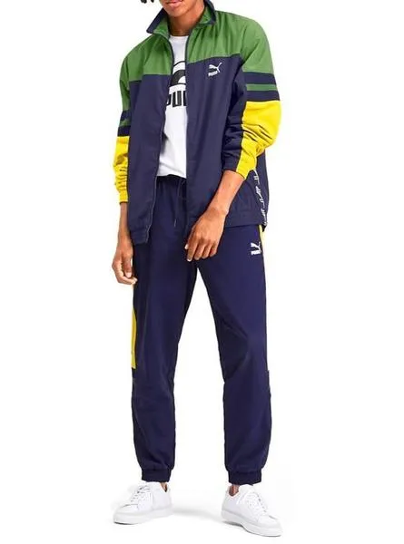 chaqueta puma xtg tricolor para hombre