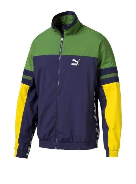 chaqueta puma xtg tricolor para hombre