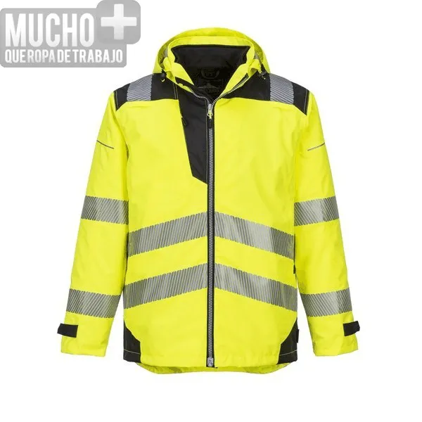 Chaqueta PW3 de alta visibilidad 3 en 1 