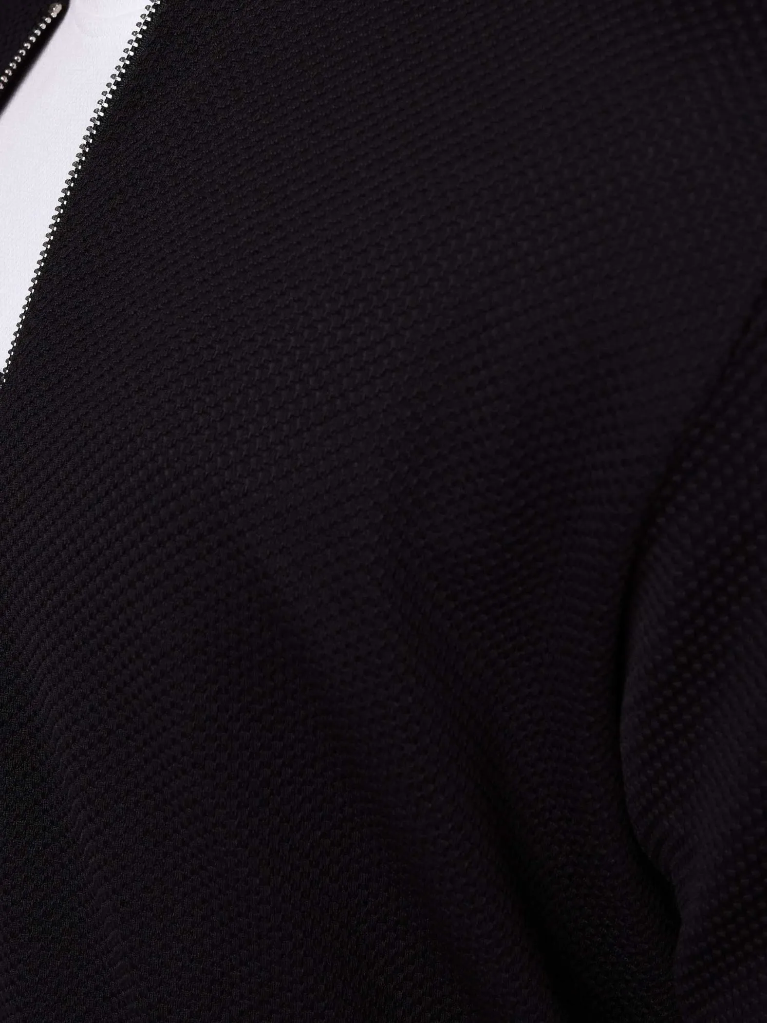 Chaqueta universitaria con cuello de peluche