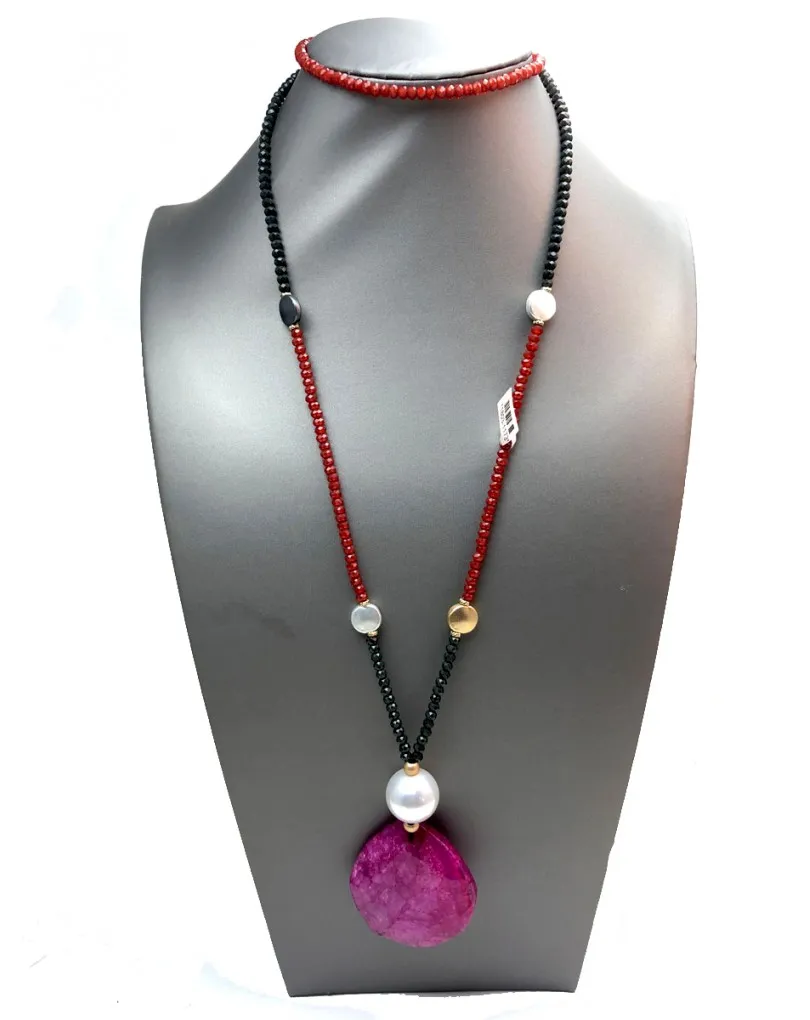 COLLARES LARGOS ORIGINALES, IDEALES PARA DAR UNA NOTA DE COLOR A TU OUTFIT