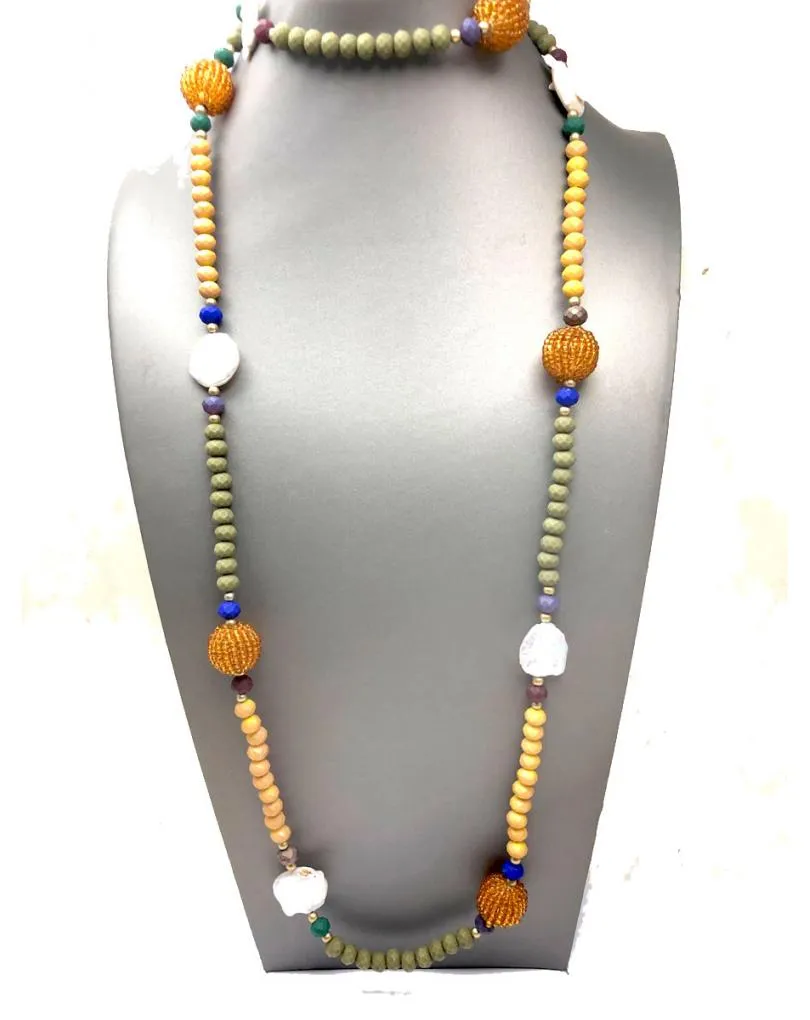 COLLARES PARA DAR EL TOQUE DE COLOR EXTRA A TU LOOK