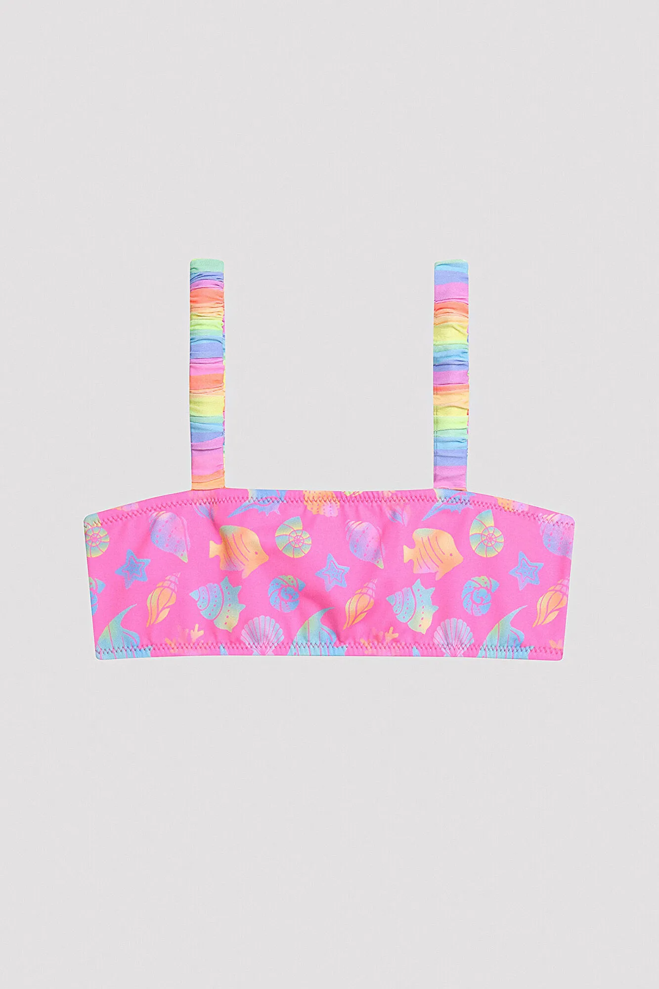 Conjunto de bikini para niña rosa