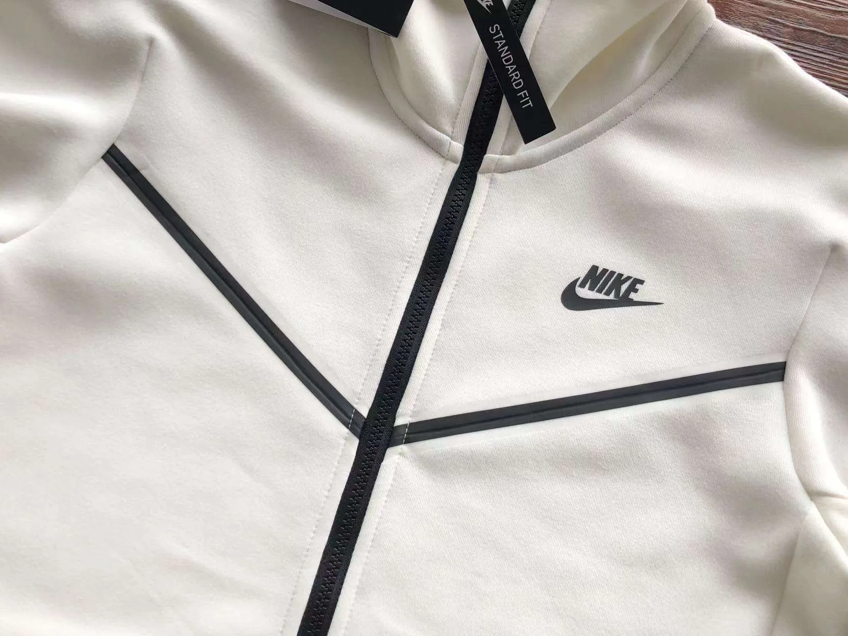 Conjunto de Chándal Nike Tech Fleece Blanco