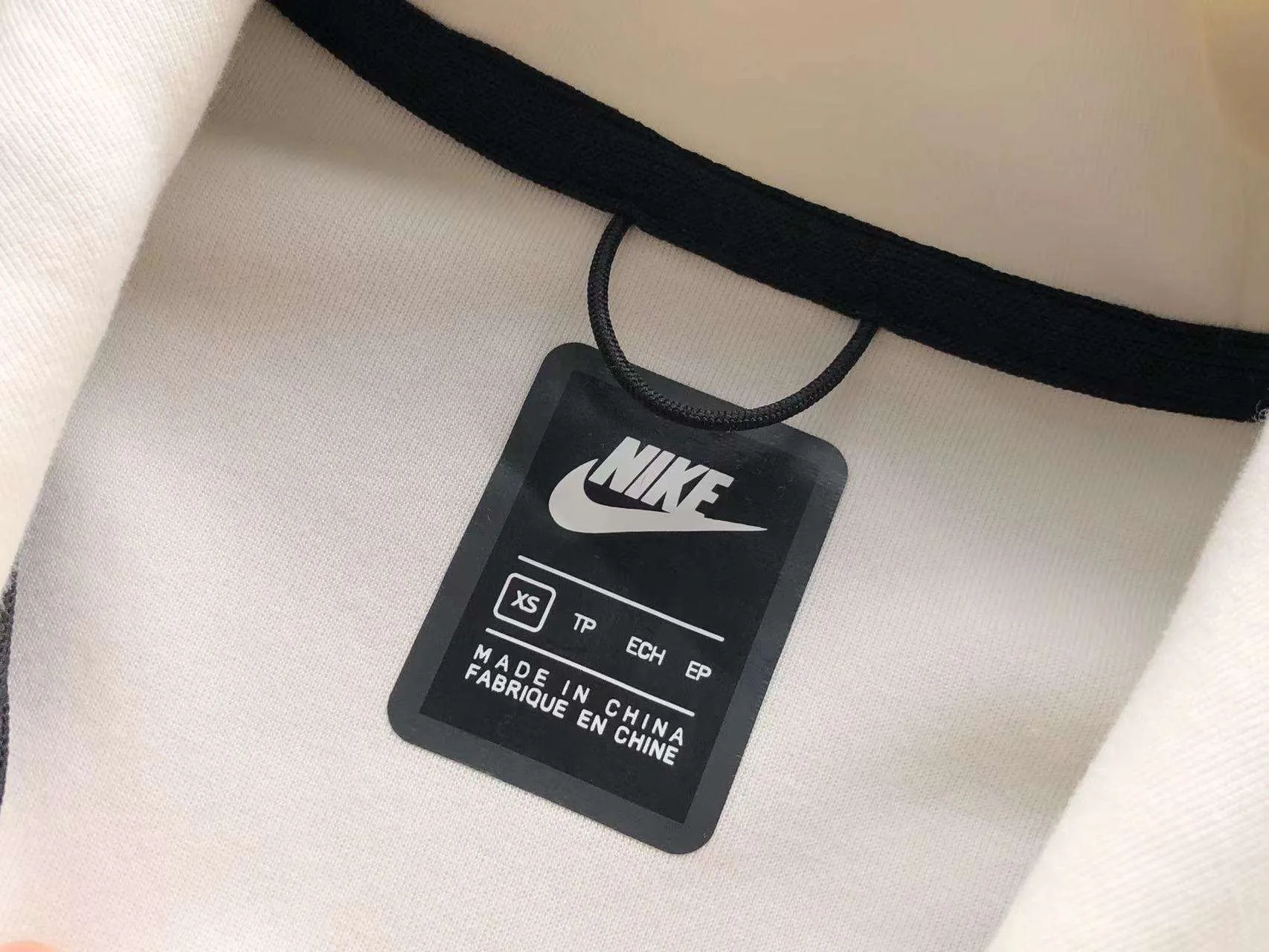 Conjunto de Chándal Nike Tech Fleece Blanco