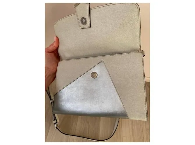 Demi Jour Fendi Medio día Plata Blanco roto 