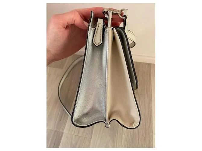 Demi Jour Fendi Medio día Plata Blanco roto 