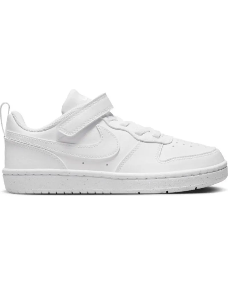 DEPORTIVAS NIKE  DE NIñA Y NIñO DV5457106 COURT BOROUGH RECRAFT PS WHITEWHITEWHITE  BLANCO