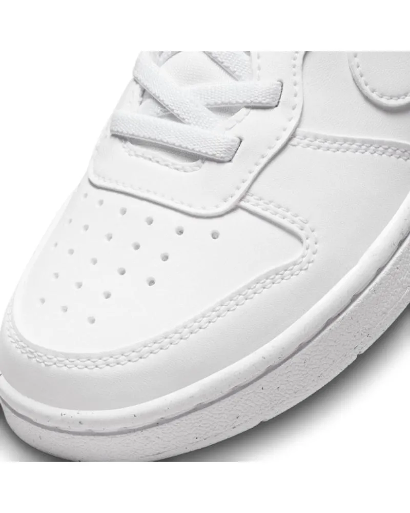 DEPORTIVAS NIKE  DE NIñA Y NIñO DV5457106 COURT BOROUGH RECRAFT PS WHITEWHITEWHITE  BLANCO