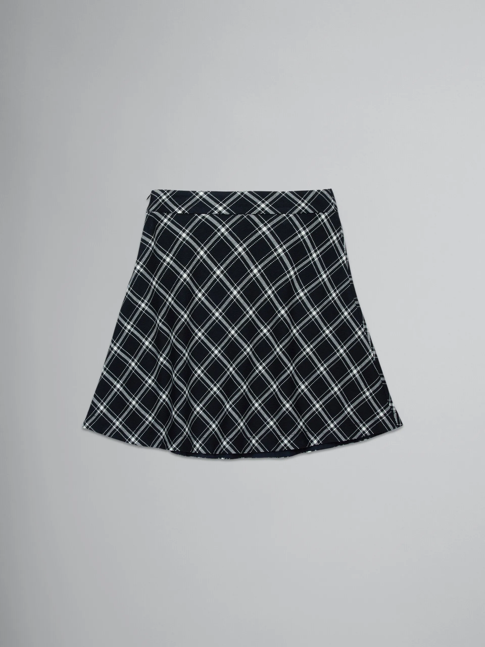 Falda de franela a cuadros