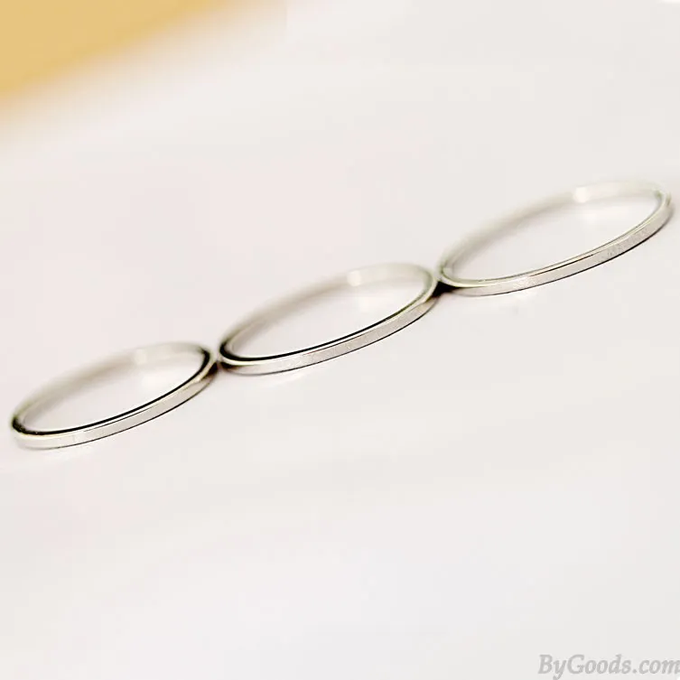 Fashion Polished Simple Ring