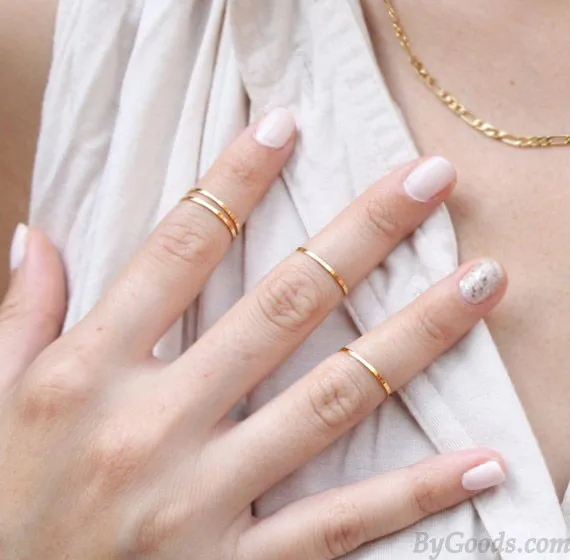 Fashion Polished Simple Ring