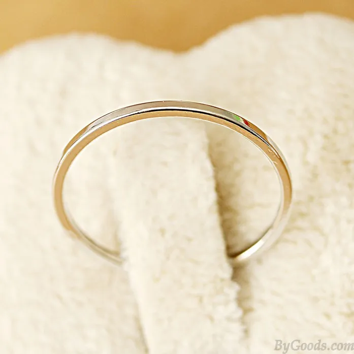 Fashion Polished Simple Ring