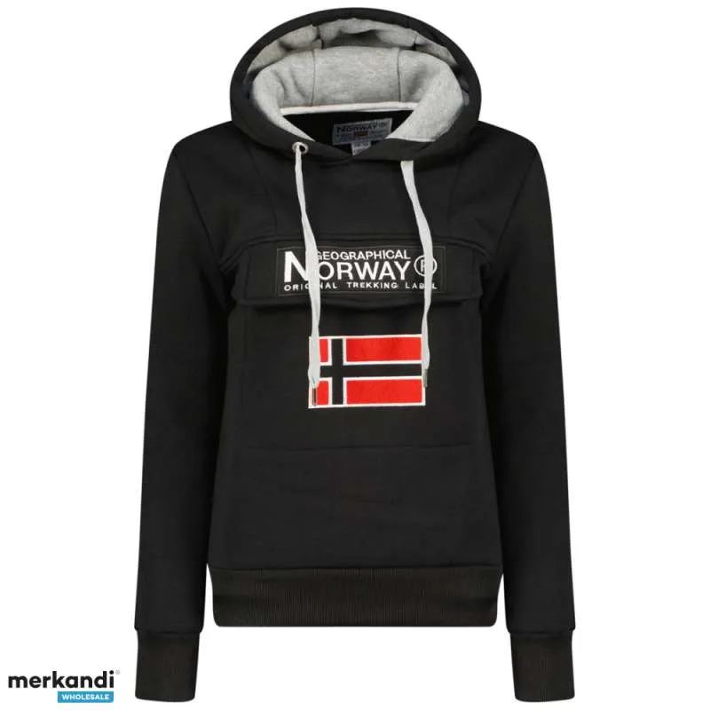 GEOGRAPHICAL NORWAY sudadera mujer con capucha