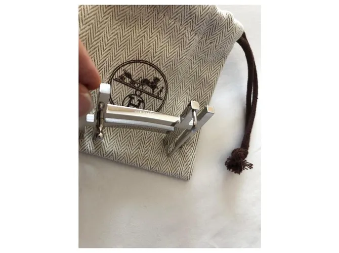 Hermès H al cuadrado Plata 