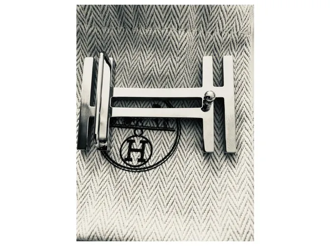 Hermès H al cuadrado Plata 