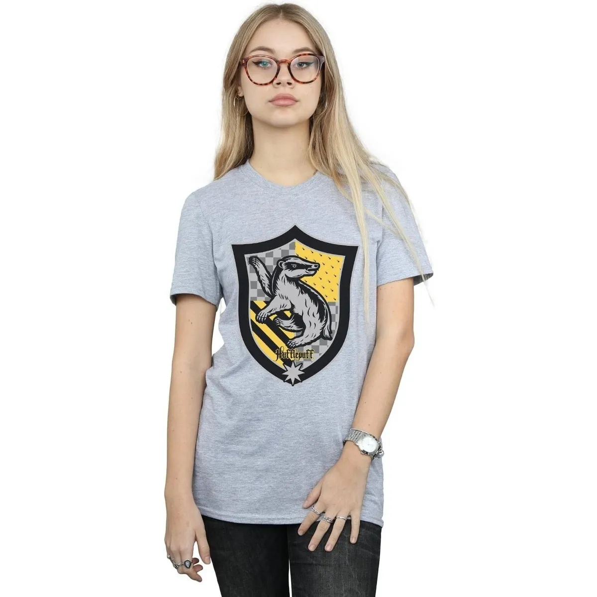 Hufflepuff Crest Flat