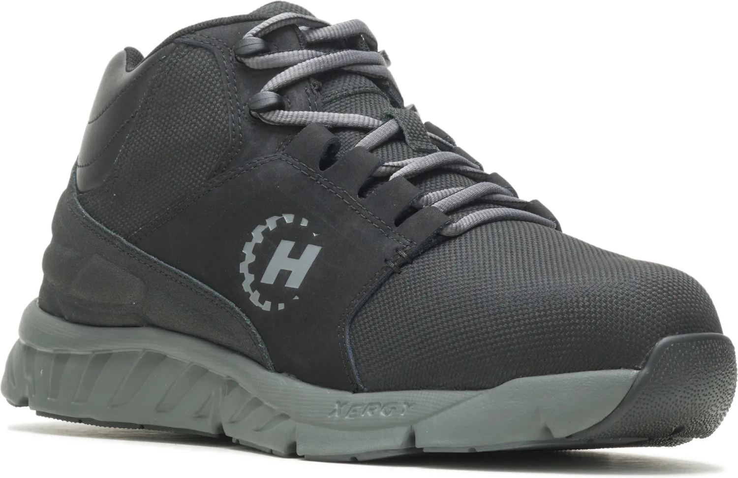 HYTEST Deportivo medio alto Mt, EH con puntera nano, negro, de hombre, HyTest Annex