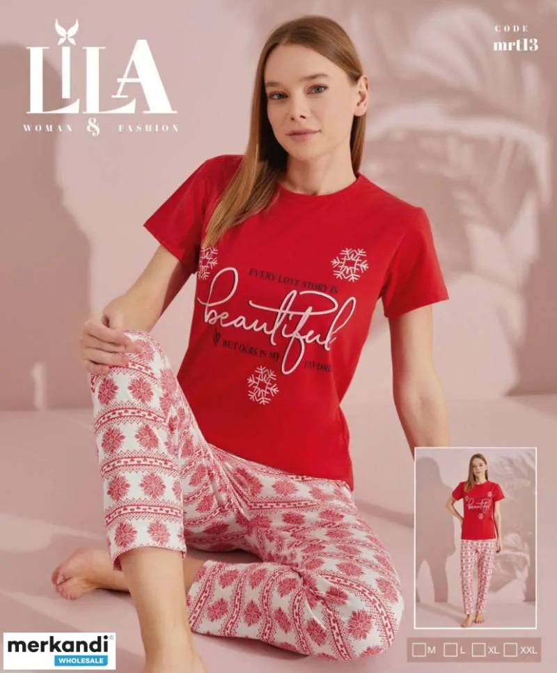 Invierte en pijamas de mujer de manga corta de excelente calidad y una amplia gama de modelos.