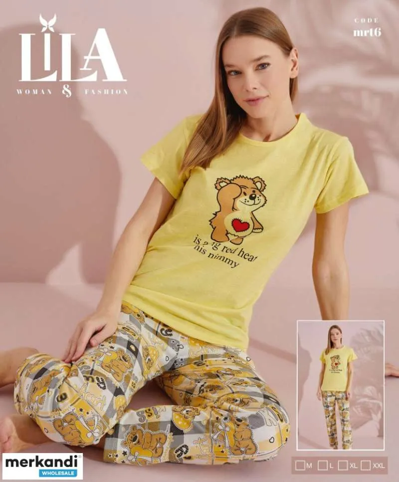 Invierte en pijamas de mujer de manga corta de excelente calidad y una amplia gama de modelos.
