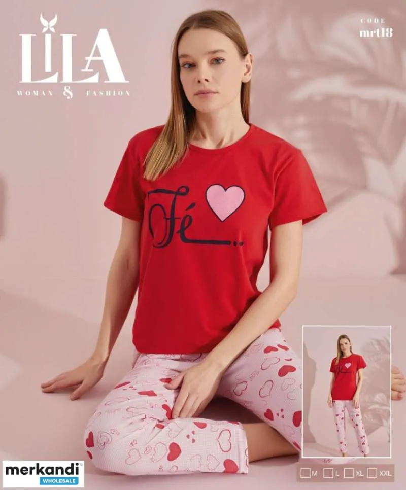 Invierte en pijamas de mujer de manga corta de excelente calidad y una amplia gama de modelos.