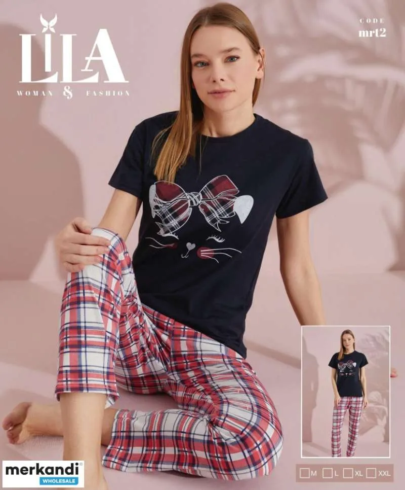 Invierte en pijamas de mujer de manga corta de excelente calidad y una amplia gama de modelos.