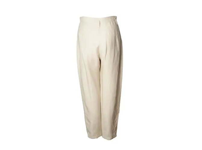 IRO, pantalón beige MIRA con bolsillos profundos 