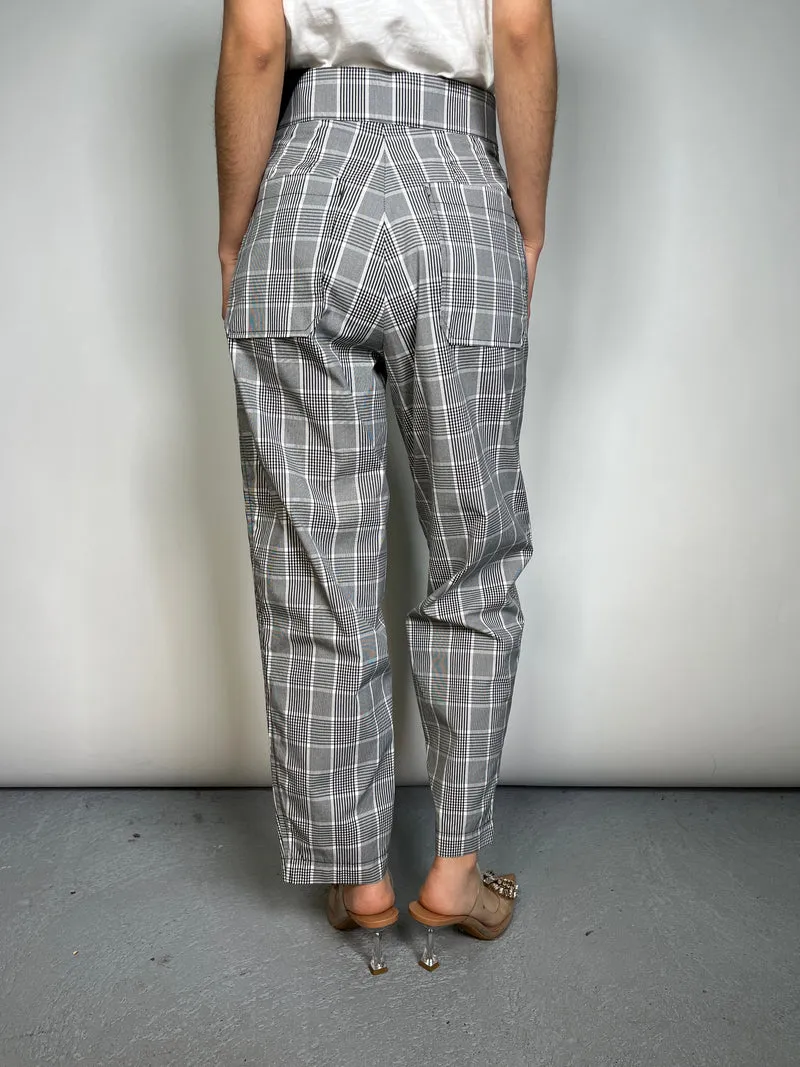 JAZMIN CHEBAR Pantalón Cuadros