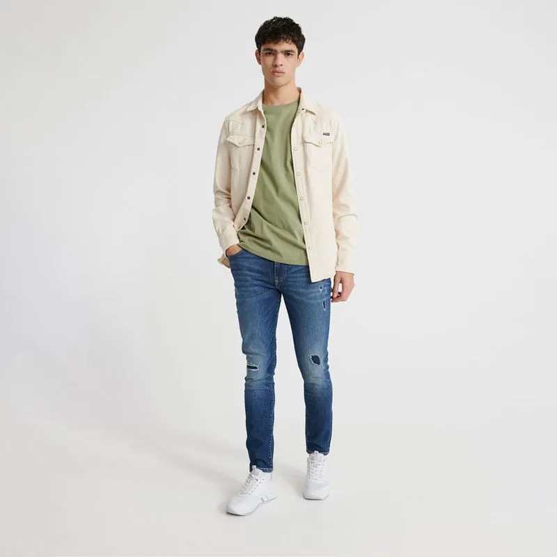 Jean Stretch Para Hombre  Superdry 30325