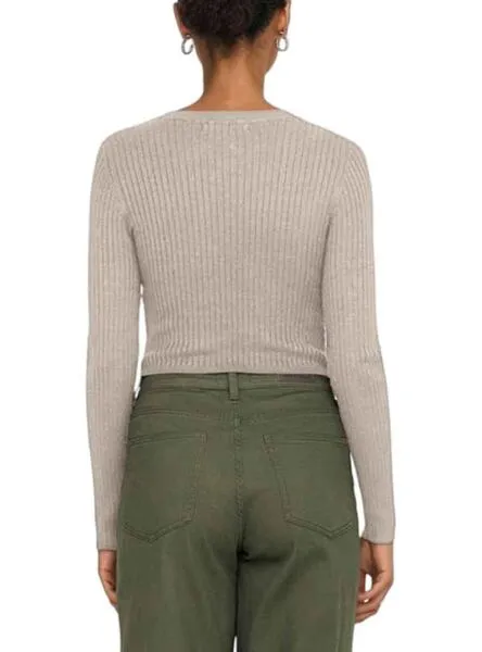 Jersey Only Karol Beige para Mujer