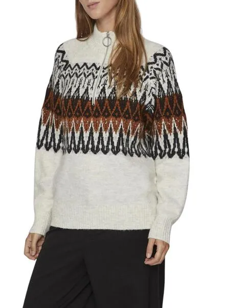 Jersey Vila Vialeja Blanco Para Mujer