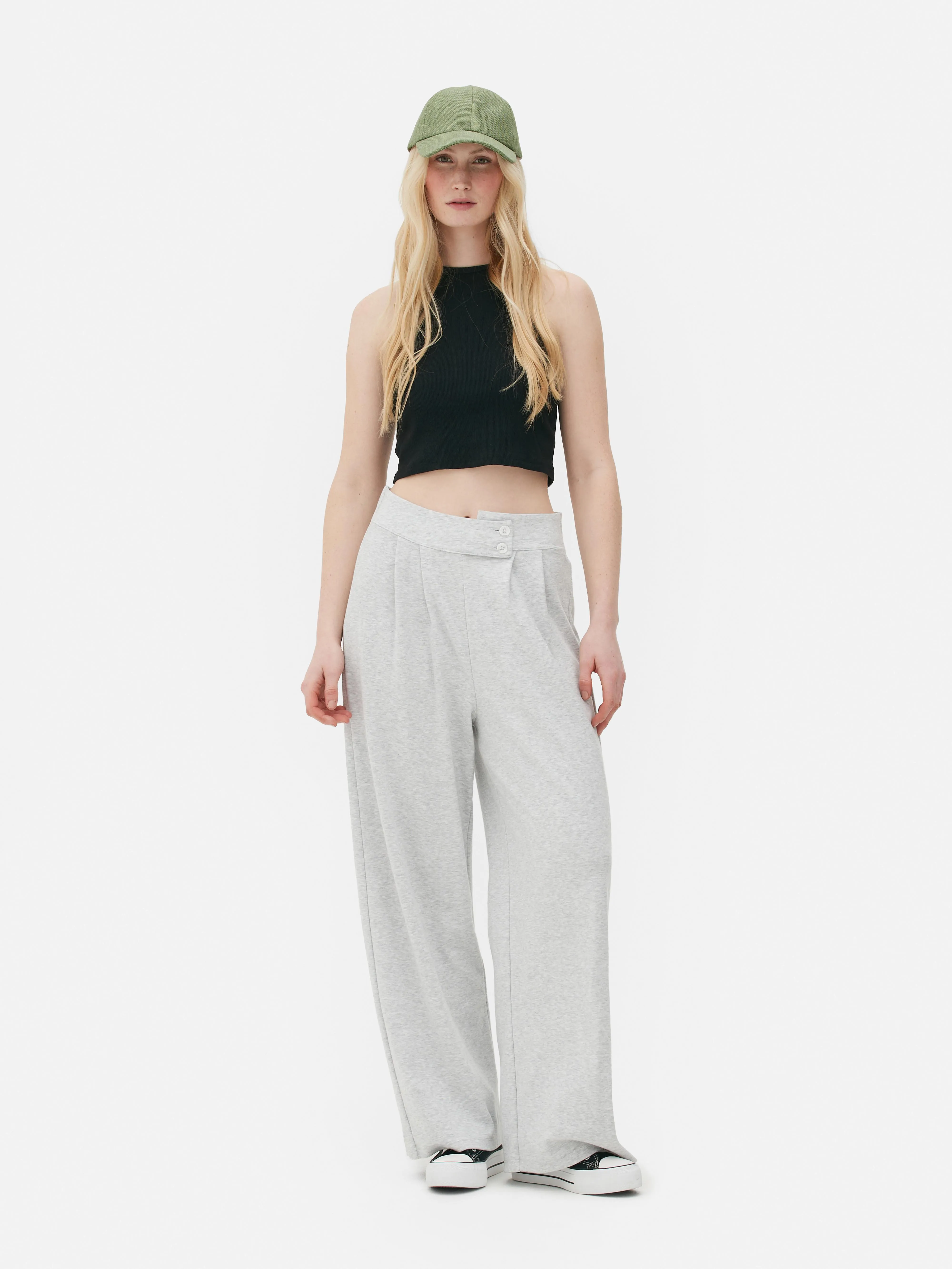 Joggers de vestir con pernera recta