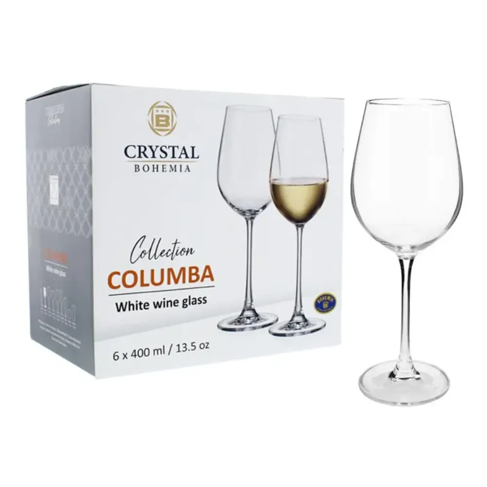 Juego de 6 copas para vino 400 ml