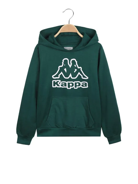 Kappa Sudadera con capucha para niño de felpa de algodón