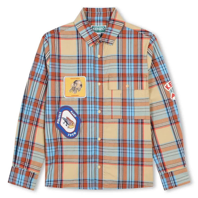 KENZO KIDS Camisa a cuadros
