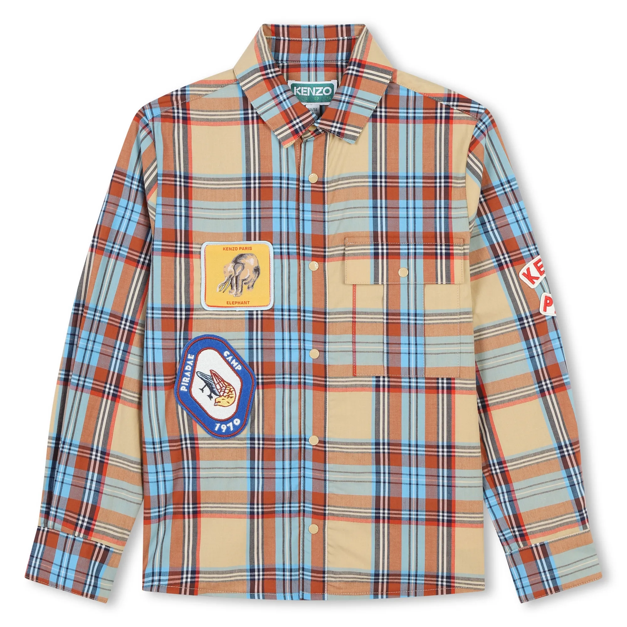 KENZO KIDS Camisa a cuadros