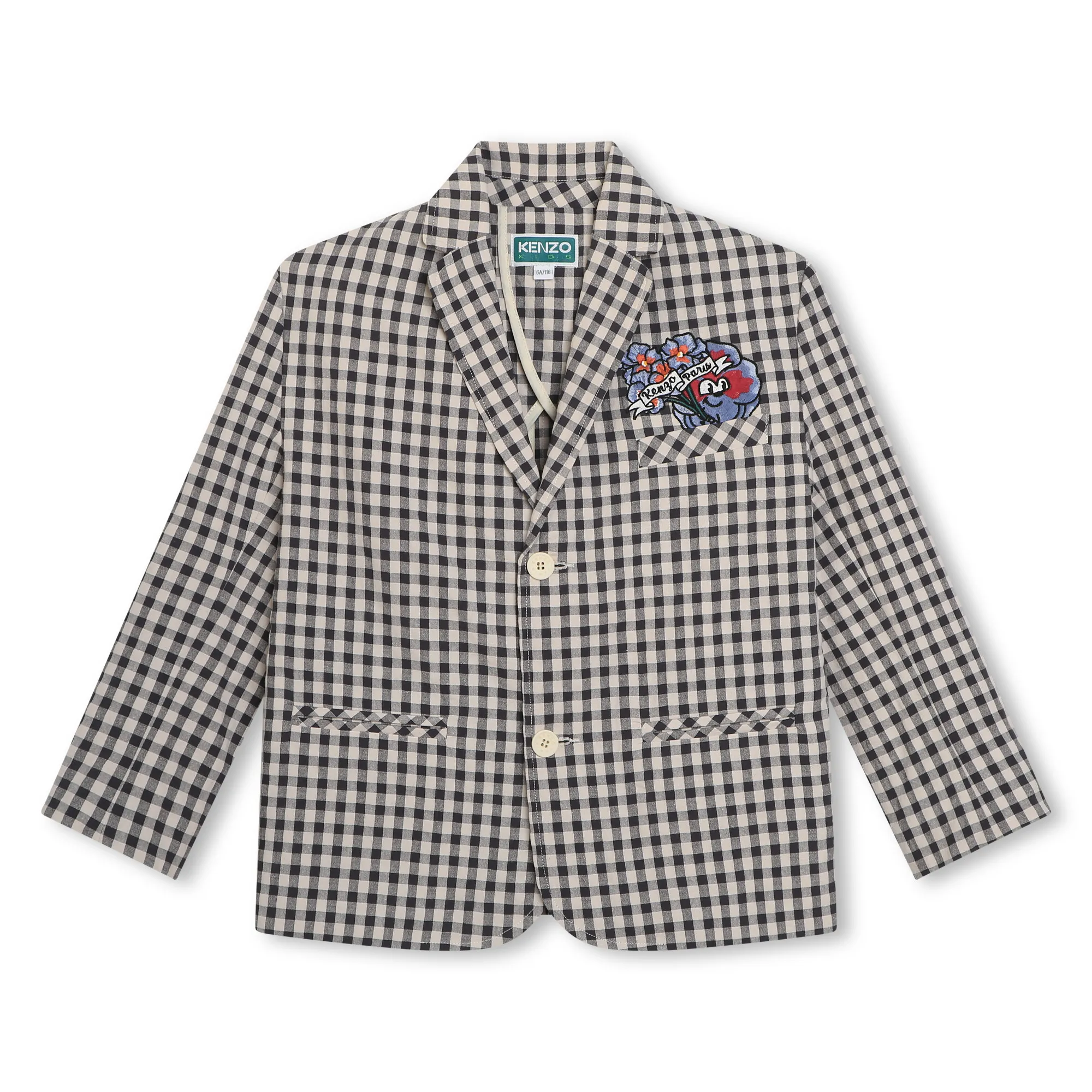 KENZO KIDS Chaqueta de traje a cuadros