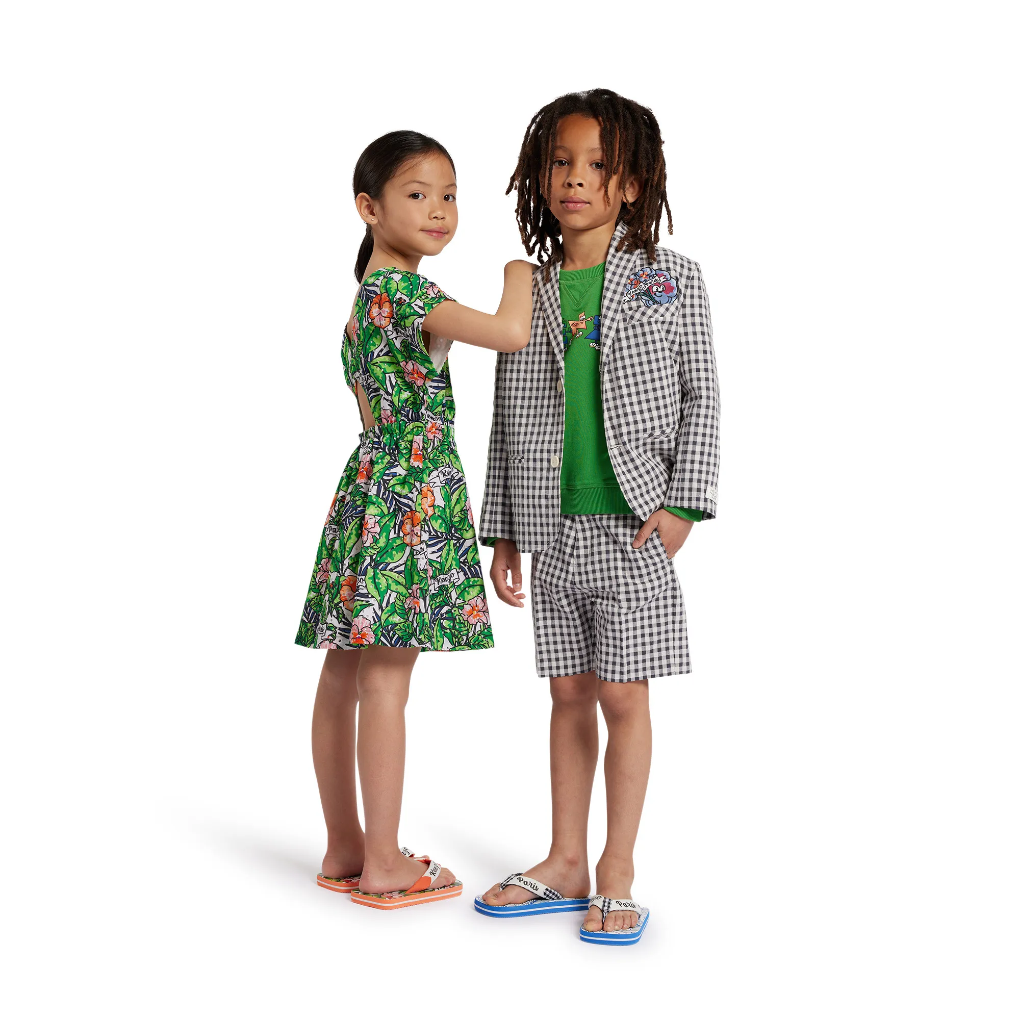 KENZO KIDS Chaqueta de traje a cuadros