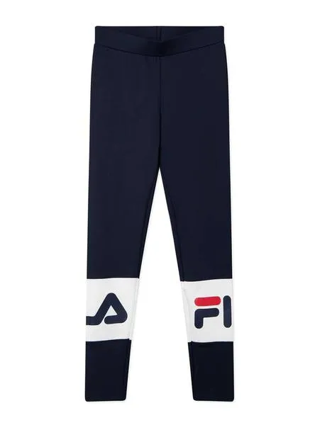 leggings fila ballori marino para mujer