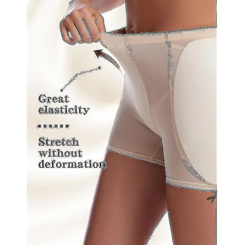 Levantador de glúteos para mujer Shapewear Almohadillas de cadera Potenciador de bragas Shaper Boyshort